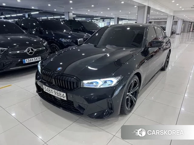 BMW 3 Series (G20) 2023 Черный из Кореи