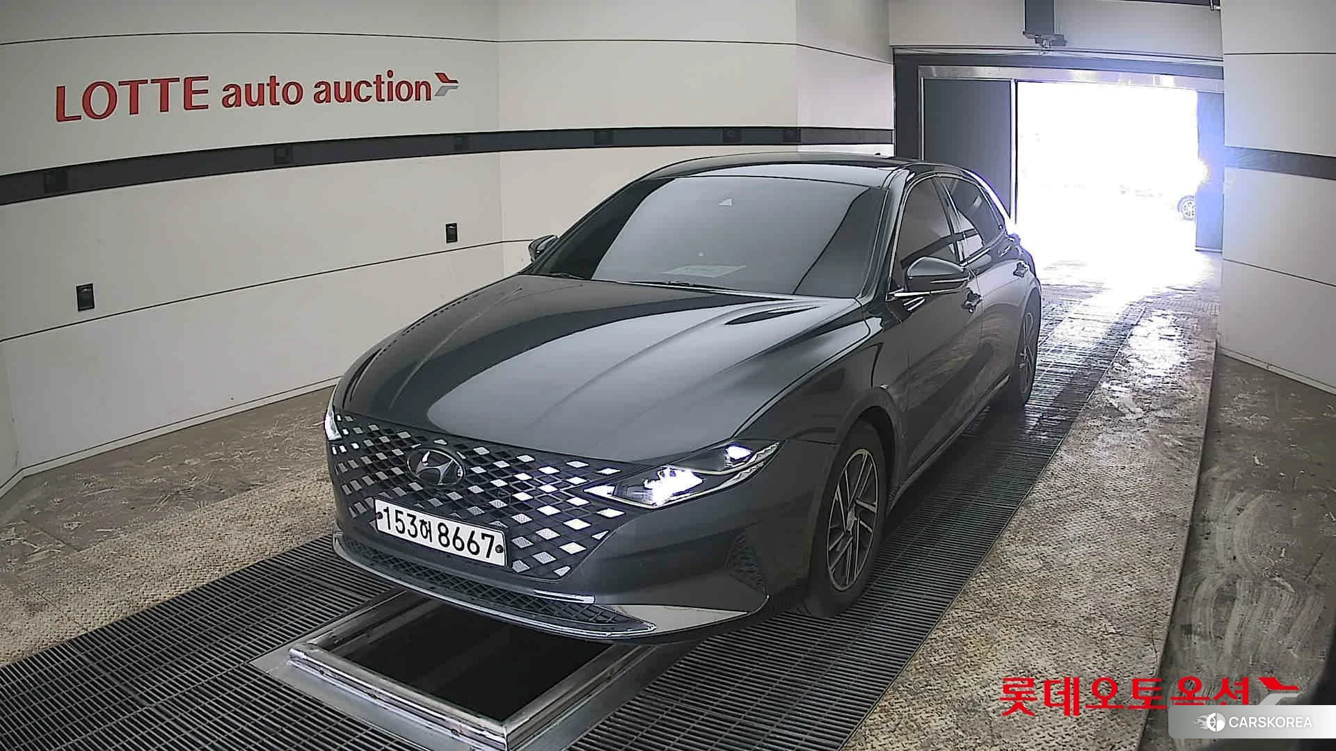 Hyundai Grandeur 2021 Nocturne Gray из Кореи