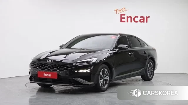 Kia K8 Hybrid 2022 Черный из Кореи