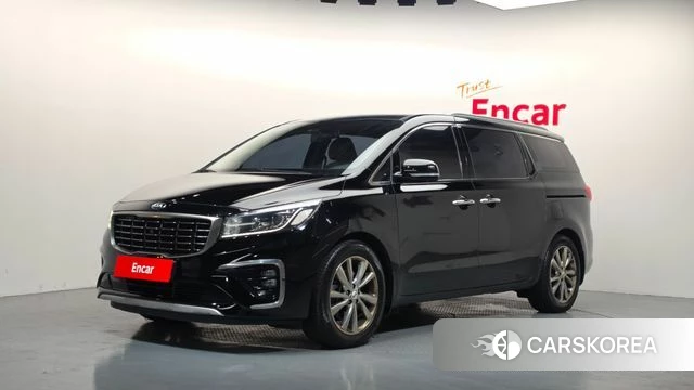 Kia The New Carnival 2019 Черный из Кореи
