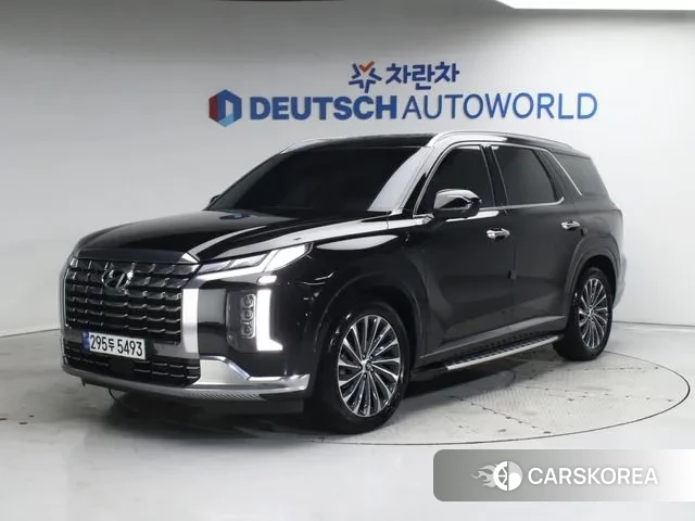 Hyundai Palisade 2022 Черный из Кореи