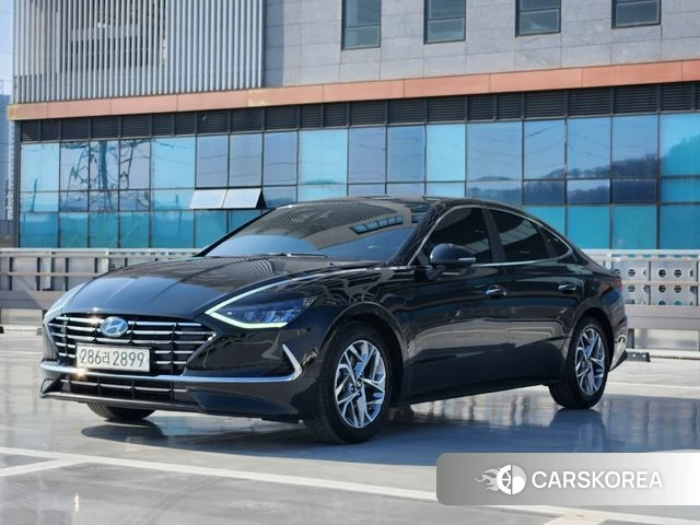 Hyundai Sonata (DN8) 2020 Черный из Кореи