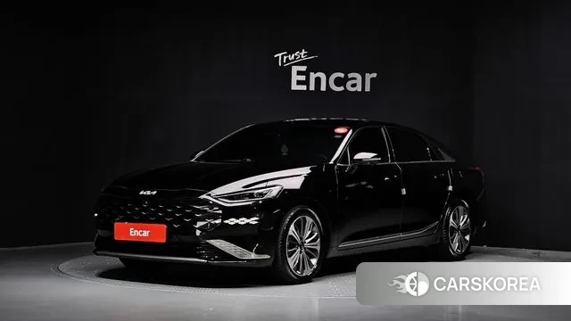 Kia K8 Hybrid 2023 Черный из Кореи