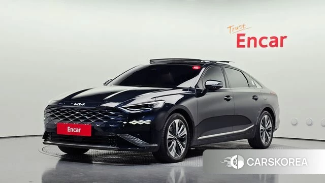 Kia K8 Hybrid 2023 Синий из Кореи