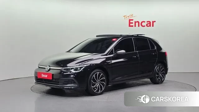 Volkswagen Golf 8th Generation 2023 Черный из Кореи