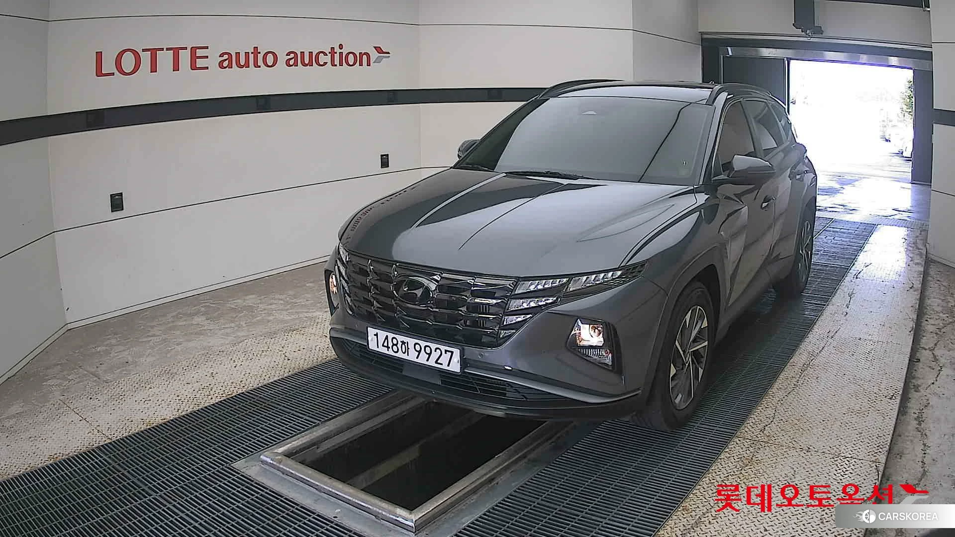 Hyundai Tucson 2021 Titan Grey из Кореи