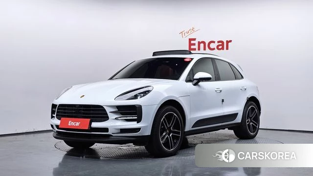 Porsche Macan 2021 Белый из Кореи