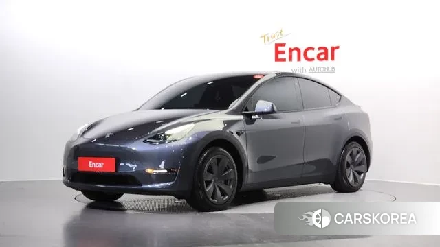 Tesla Model Y 2021 Серый из Кореи