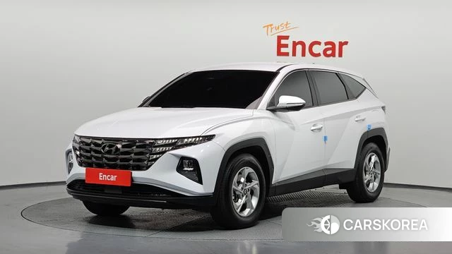 Hyundai Tucson (NX4) 2021 Белый из Кореи