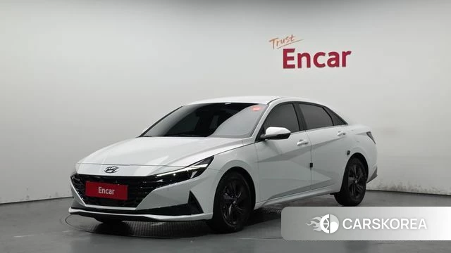 Hyundai Avante (CN7) 2020 Белый из Кореи