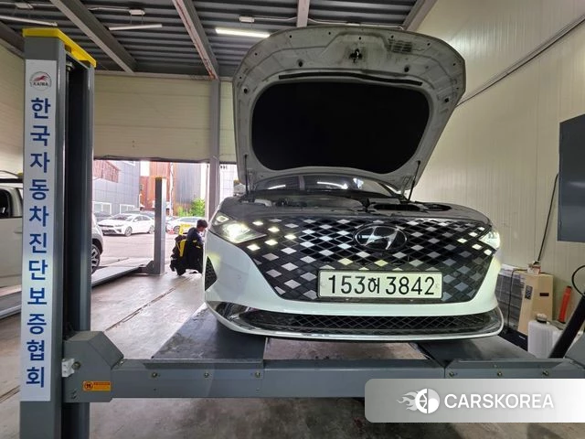 Hyundai The New Grandeur IG 2020 Белый из Кореи