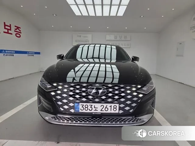 Hyundai The New Grandeur IG Hybrid 2020 Черный из Кореи