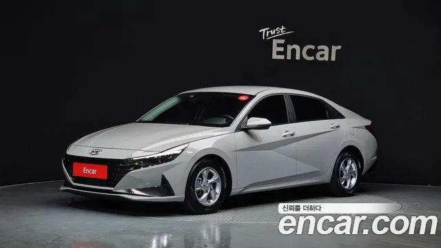 Hyundai Avante (CN7) 2021 Серый из Кореи