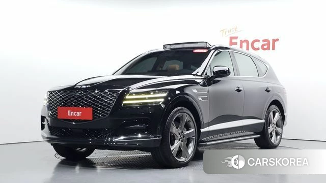 Genesis GV80 2022 Черный из Кореи