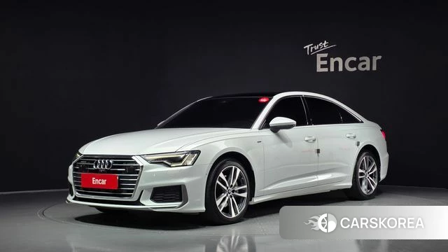Audi A6 (C8) 2021 Белый из Кореи