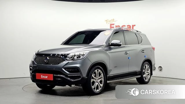 Ssangyong G4 Rexton 2018 Серебристо-серый из Кореи