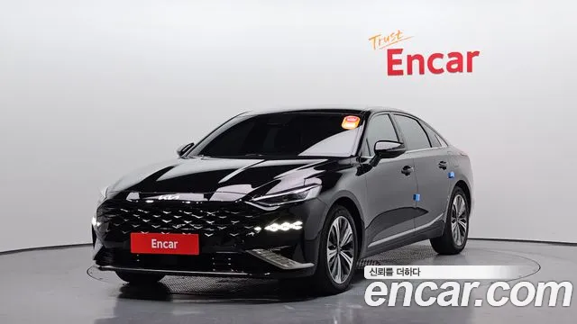 Kia K8 Hybrid 2023 Черный из Кореи