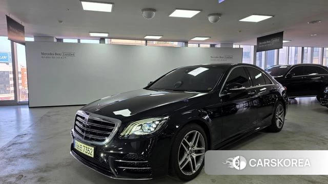 Mercedes-Benz S-Class W222 2020 Черный из Кореи