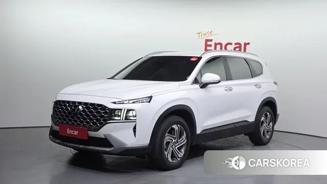 Hyundai The New Santa Fe 2022 Белый из Кореи