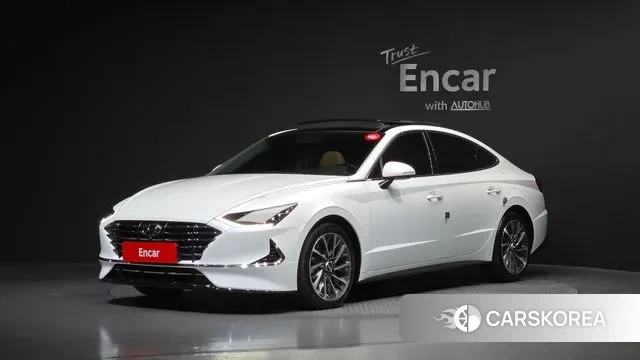 Hyundai Sonata (DN8) 2019 Белый из Кореи