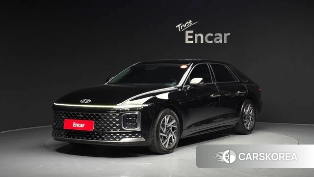 Hyundai Grandeur (GN7) 2023 Черный из Кореи