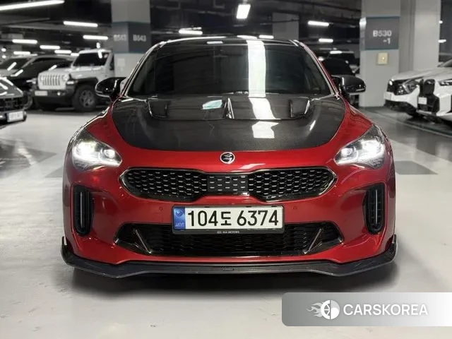 Kia Stinger Meister 2020 Красный из Кореи