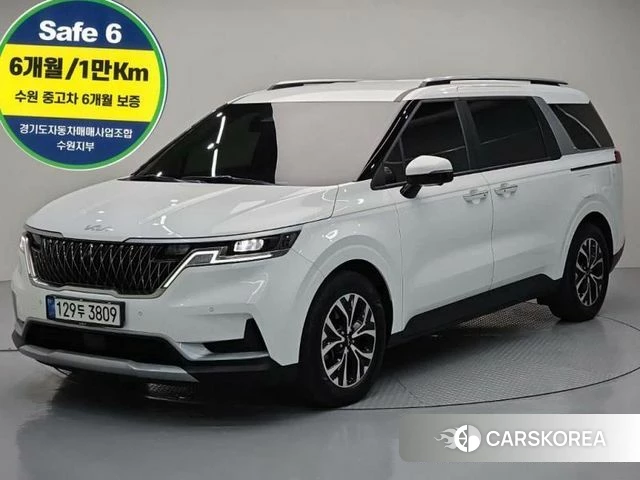 Kia Carnival 4th generation 2021 Белый из Кореи