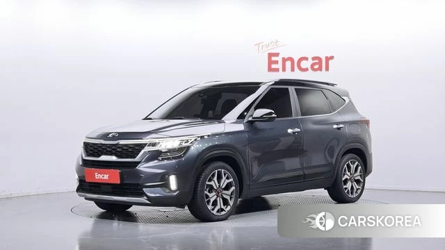 Kia Seltos 2019 Серый из Кореи