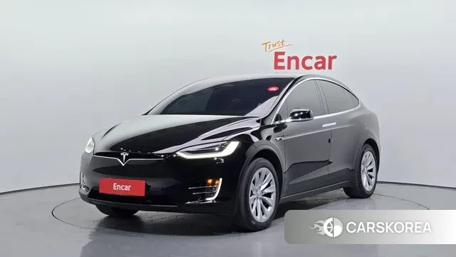 Tesla Model X 2019 Черный из Кореи