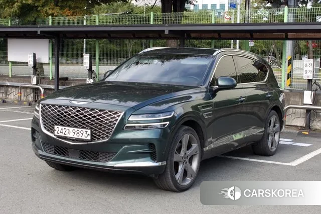 Genesis GV80 2020 Темно-зеленый из Кореи