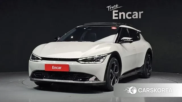 Kia EV6 2021 Жемчужный цвет из Кореи