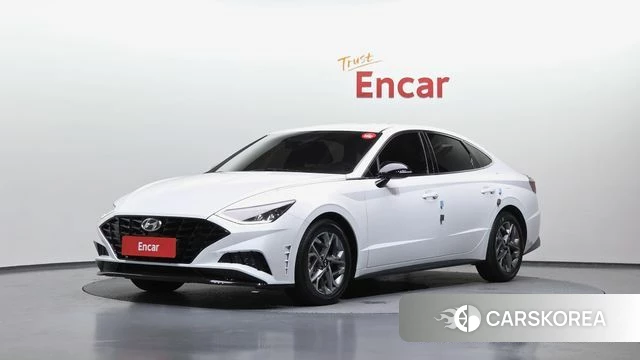 Hyundai Sonata (DN8) 2021 Белый из Кореи