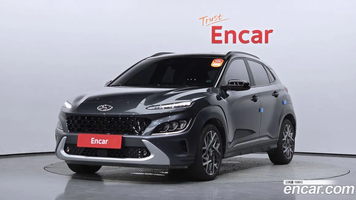 Hyundai The New Kona Hybrid 2021 Серый из Кореи