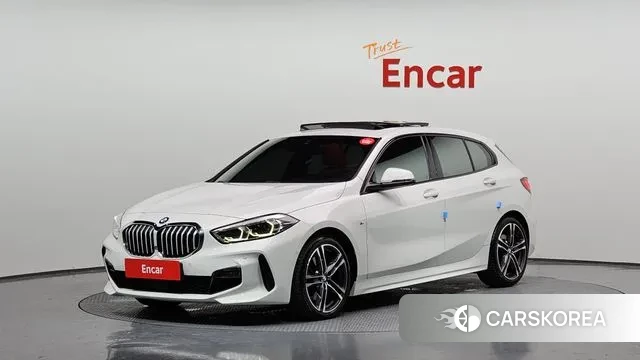 BMW 1 Series (F40) 2022 Белый из Кореи