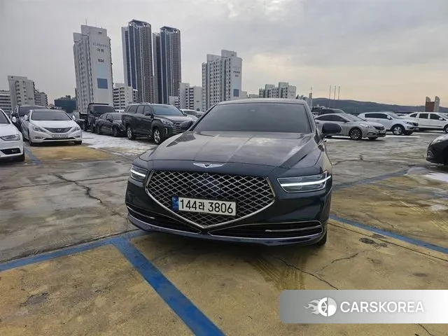 Genesis G90 2021 Синий из Кореи
