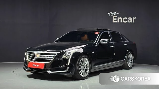 Cadillac CT6 2018 Черный из Кореи