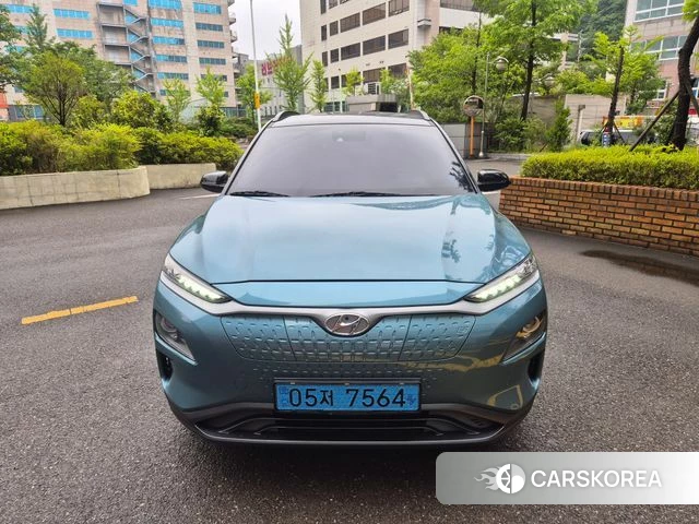 Hyundai Kona Electric 2018 Небесно-голубой из Кореи