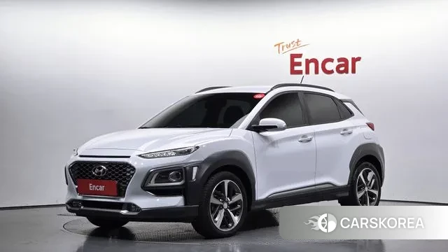 Hyundai Kona 2018 Белый из Кореи