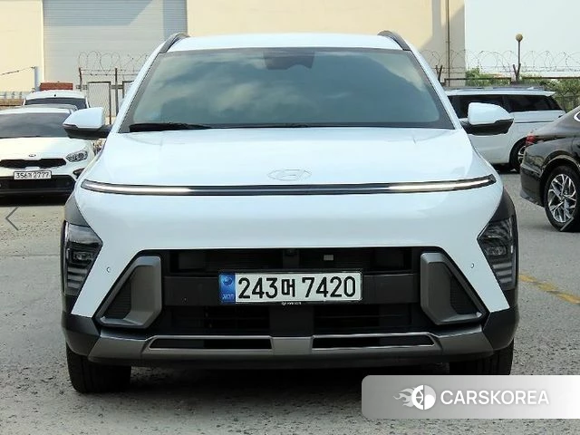 Hyundai Kona Hybrid (SX2) 2023 Белый из Кореи