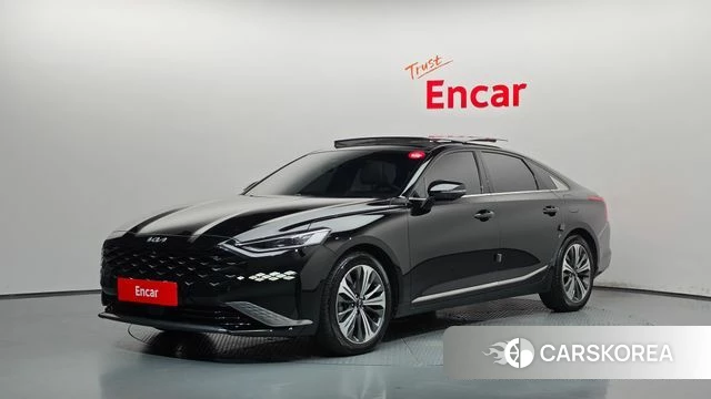 Kia K8 Hybrid 2022 Черный из Кореи