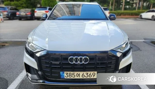 Audi Q8 (4M) 2021 Белый из Кореи