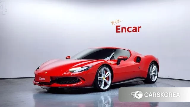 Ferrari 296 GTB 2023 Красный из Кореи
