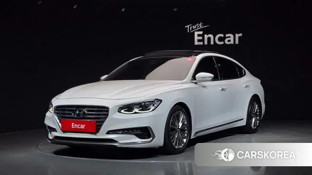 Hyundai Grandeur IG 2018 Белый из Кореи
