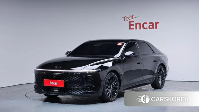 Hyundai Grandeur Hybrid (GN7) 2024 Черный из Кореи