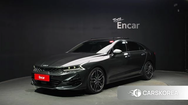 Kia K5 3rd generation 2021 Серый из Кореи