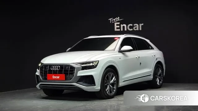 Audi Q8 (4M) 2021 Белый из Кореи