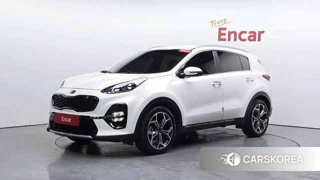 Kia Sportage The Bold 2018 Белый из Кореи