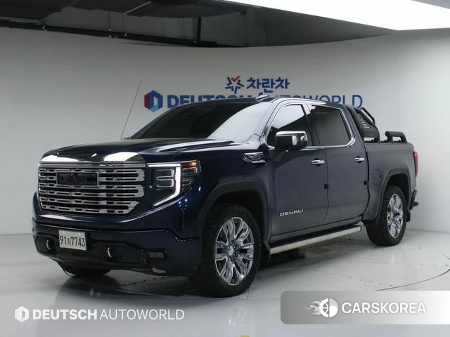 GMC Sierra 2023 Черный из Кореи