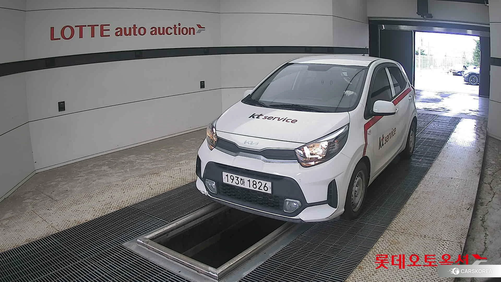 Kia Morning 2022 Clear White из Кореи