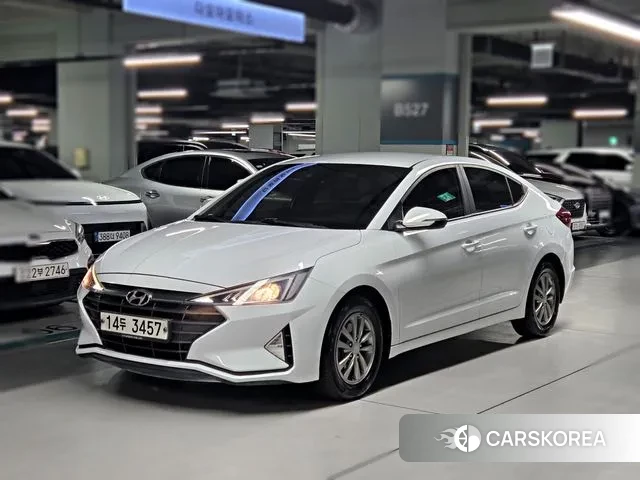 Hyundai The New Avante AD 2019 Белый из Кореи